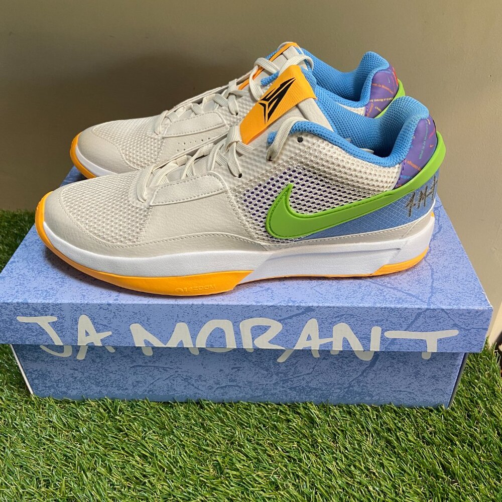 Nike JA 1 Family Trivia Ja Morant Men's Size 10 Basketball Shoes DR8785-001 NEW